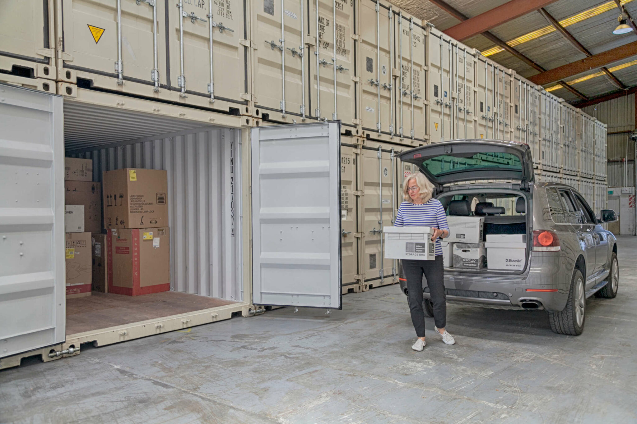 Unit Sizing & Pricing (Onehunga) Safestore Containers Secure, self